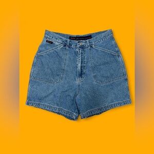 Revolt Clothing Co Womens Blue Jean Shorts